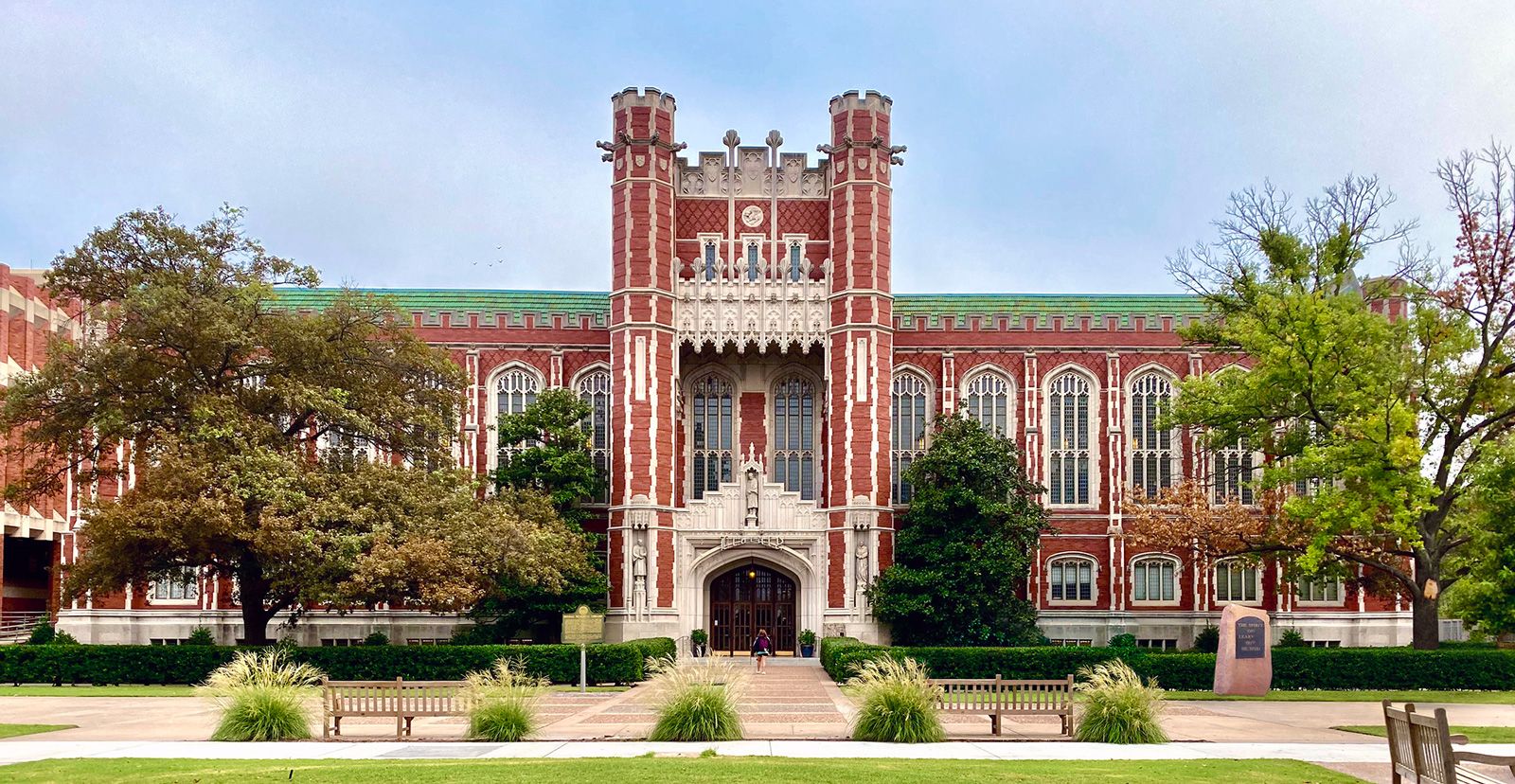 Bizzell Memorial Library South Entrance